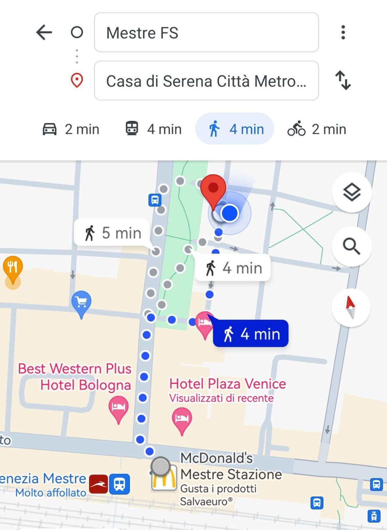 Casa Di Serena เมสเตร ภายนอก รูปภาพ